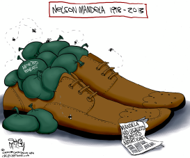 MANDELA'S SHOES by Gary McCoy