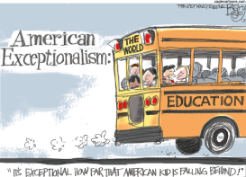 AMERICAN EXCEPTIONALISM by Pat Bagley