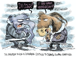 GLOBAL WARMING DEBATE by Daryl Cagle