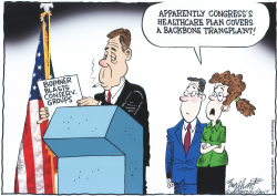 BOEHNER RIPS FUNDRAISERS by Bob Englehart