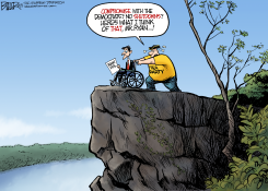 PAUL RYAN CLIFF by Nate Beeler