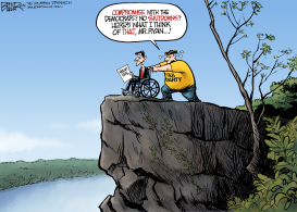 PAUL RYAN CLIFF by Nate Beeler