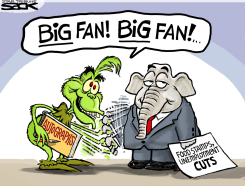 GRINCH OLD PARTY by Steve Sack