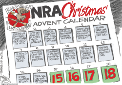 NRA ADVENT CALENDAR by Pat Bagley