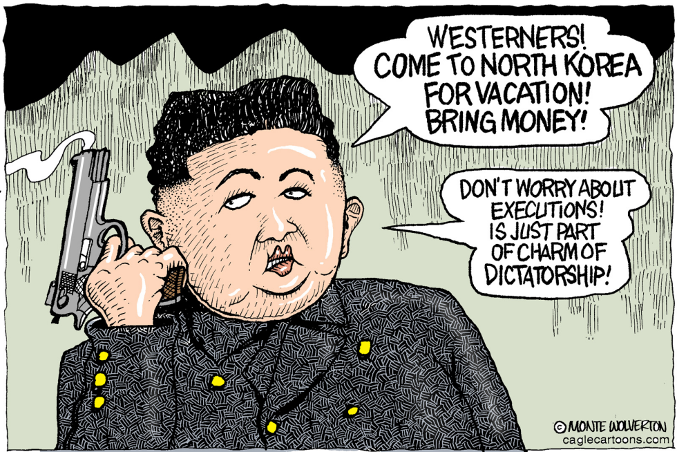  VACATION IN NORTH KOREA by Wolverton