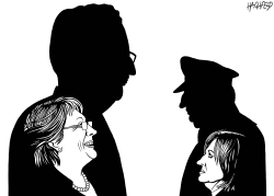 BACHELET AND MATTHEI AFTER THE ELECTION by Rainer Hachfeld