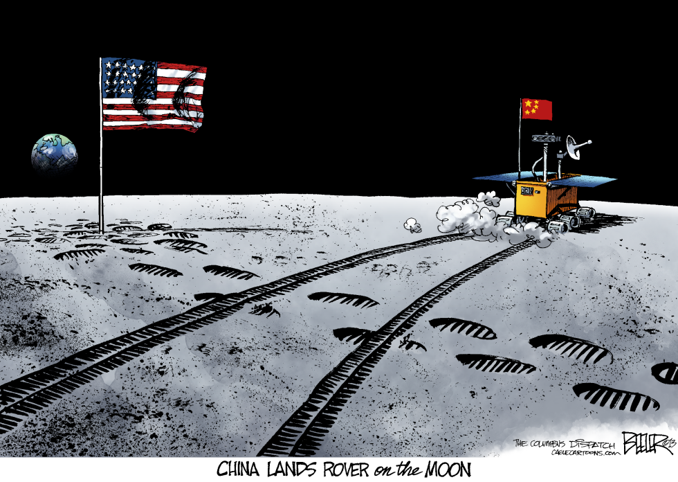  CHINA MOON by Nate Beeler