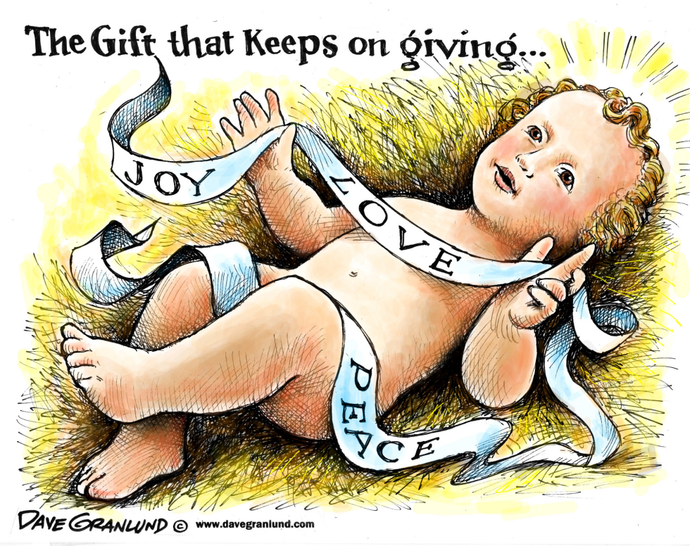  CHRISTMAS GIFT by Dave Granlund