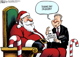 LOCAL OH - KASICH CHRISTMAS by Nate Beeler