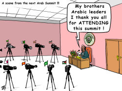 ARAB SUMMIT CAMERAS by Emad Hajjaj