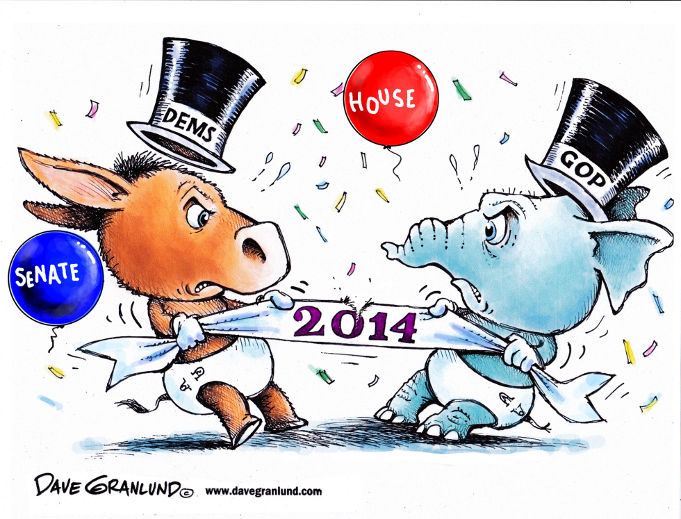  NEW YEAR POLITICS by Dave Granlund