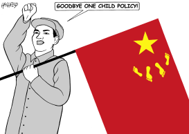 END OF ONE CHILD POLICY  by Rainer Hachfeld