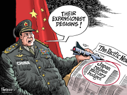 CHINA AND JAPAN MILITARY by Paresh Nath