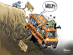 SOUTH SUDAN CRISIS by Paresh Nath