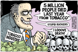 TOBACCO DEATHS 2013 by Wolverton