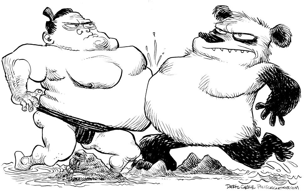  CHINA-JAPON EN DISPUTA POR ISLAS by Daryl Cagle