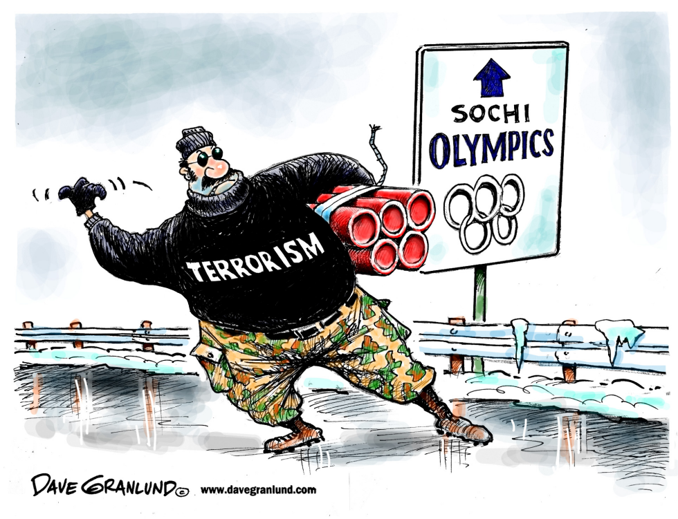  SOCHI OLYMPICS AND TERRORISM by Dave Granlund