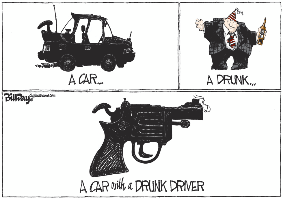  DRUNK DRIVER by Bill Day