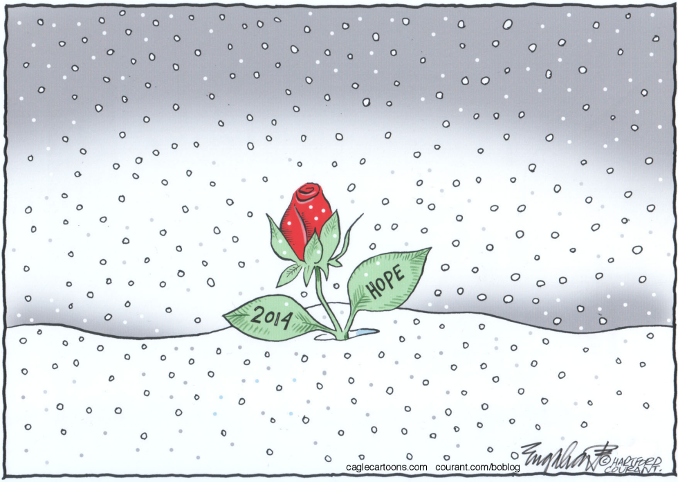  NEW YEAR'S DAY by Bob Englehart