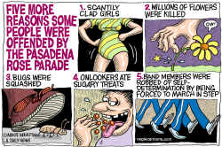 LOCAL-CA OFFENDED BY ROSE PARADE by Wolverton