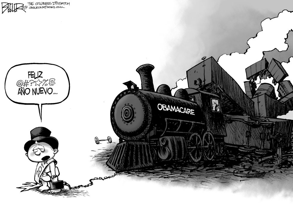  AñO NUEVO ACCIDENTADO by Nate Beeler