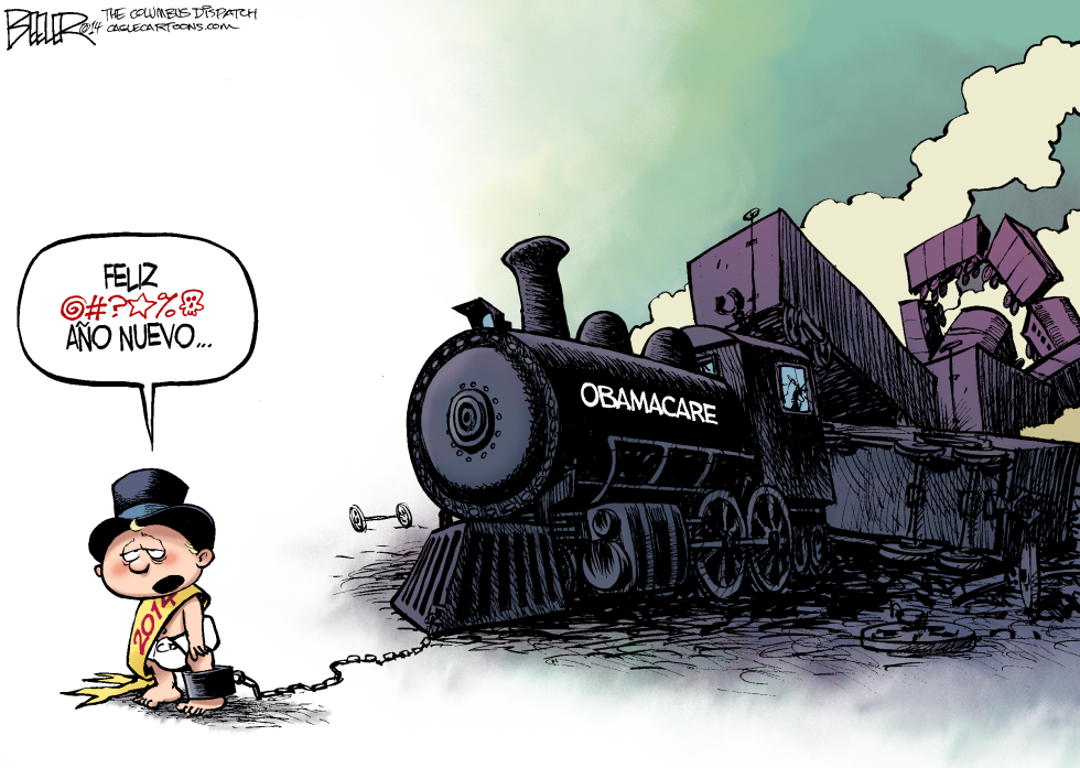  AñO NUEVO ACCIDENTADO  by Nate Beeler