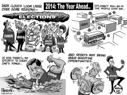 2014 : YEAR AHEAD by Paresh Nath