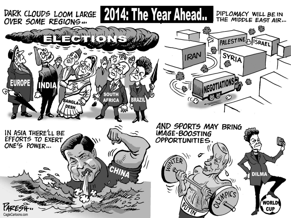  2014 : YEAR AHEAD by Paresh Nath