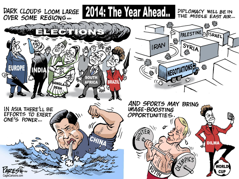  2014 :YEAR AHEAD by Paresh Nath