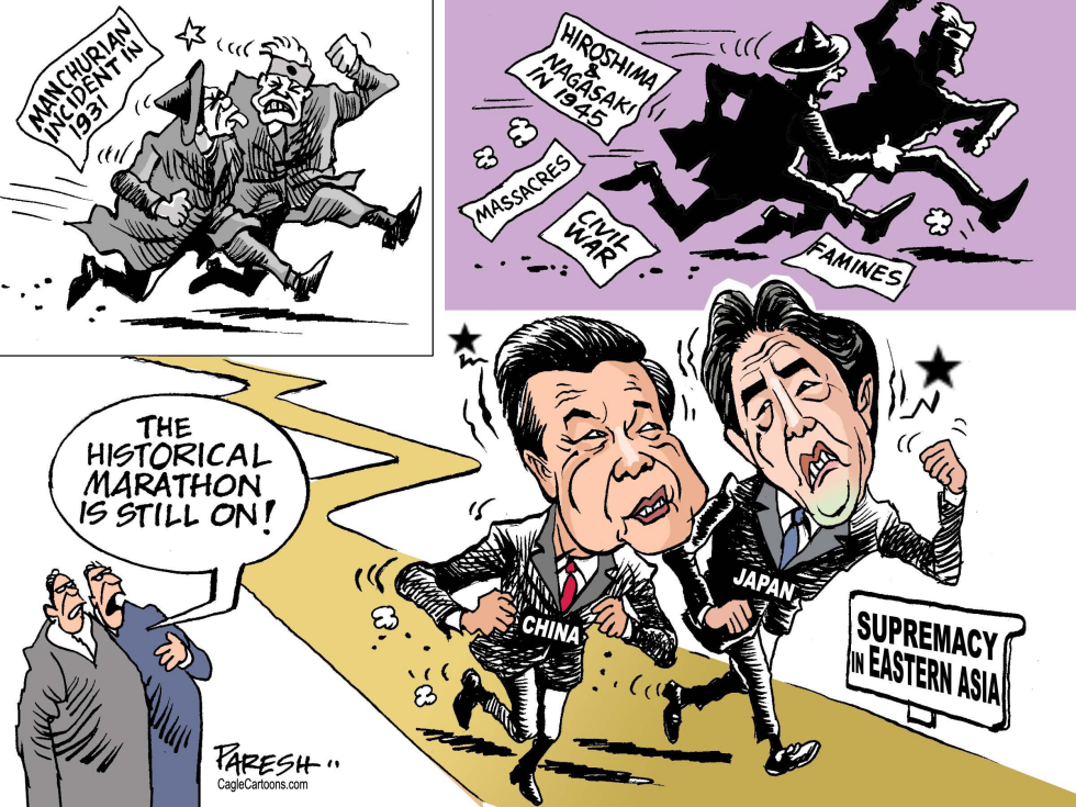  CHINA VERSUS JAPAN by Paresh Nath