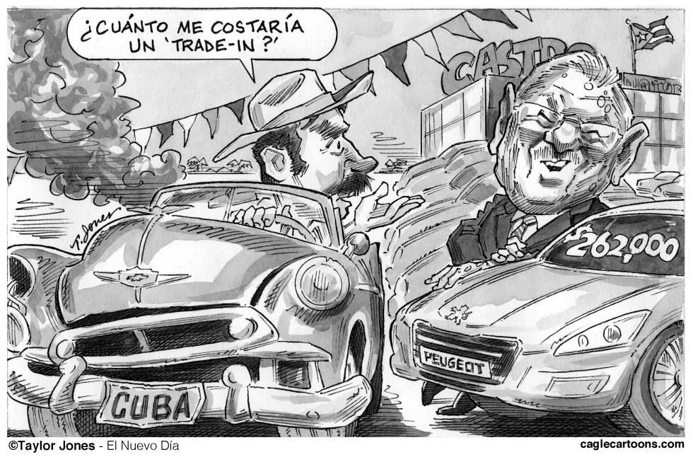  RAúL CASTRO - VENDEDOR DE COCHES by Taylor Jones