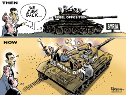 BACKING SYRIAN REBELS by Paresh Nath