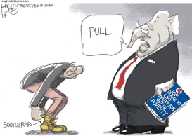 REPUBLICAN PLAN FOR THE POOR by Pat Bagley