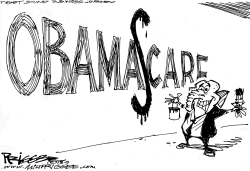 OBAMASCARE by Milt Priggee