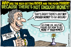 THERE'S NOT ENOUGH MONEY by Wolverton