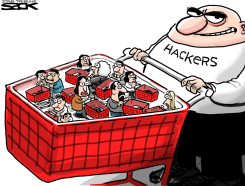 TARGETED SHOPPERS by Steve Sack