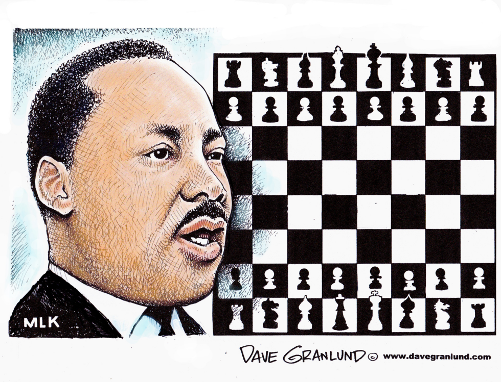  MLK DAY VISUAL  by Dave Granlund