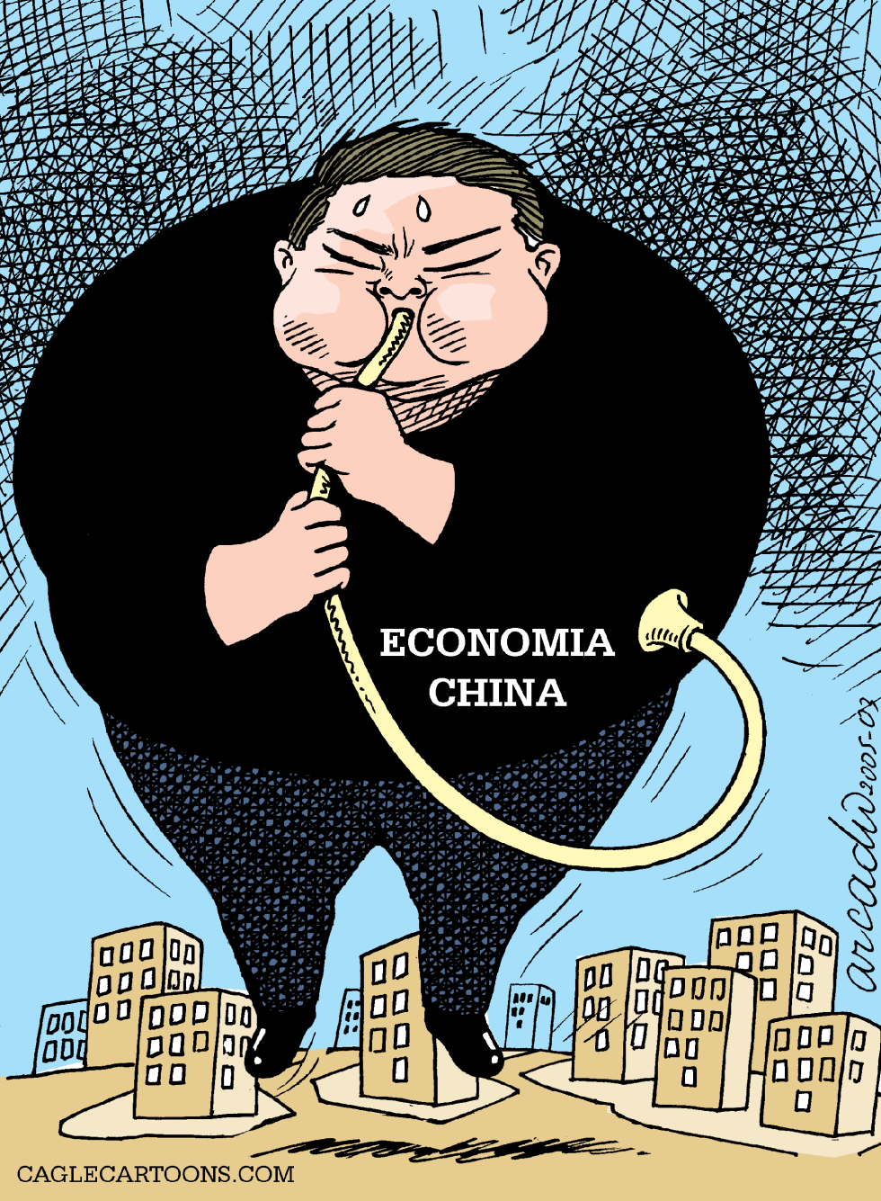  LA GORDA ECONOMíA CHINA by Arcadio Esquivel