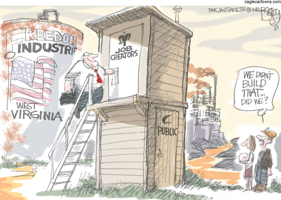  FREEDOM WATER by Pat Bagley