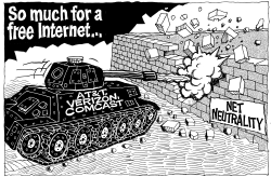 NO MORE NET NEUTRALITY by Wolverton