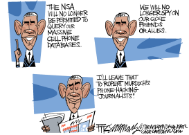 NSA by David Fitzsimmons