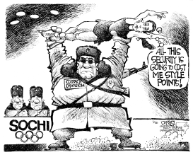 SOCHI SECURITY by John Darkow