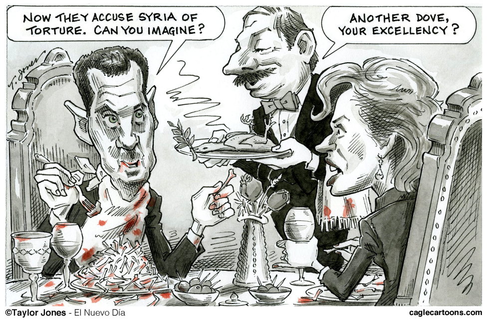  DINNER WITH THE ASSADS  by Taylor Jones