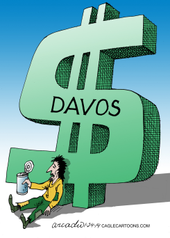 DAVOS Y LA POBREZA MUNDIAL COL by Arcadio Esquivel