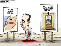 ASSAD CRIMES by Steve Sack