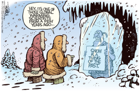 NO MORE SNOW by Rick McKee