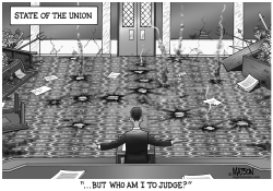 PRESIDENT OBAMA STATE OF THE UNION ADDRESS EMULATES POPE FRANCIS by RJ Matson