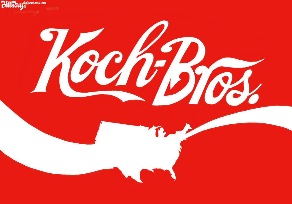  KOCH BROS   by Bill Day