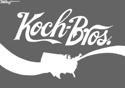 KOCH BROS   by Bill Day