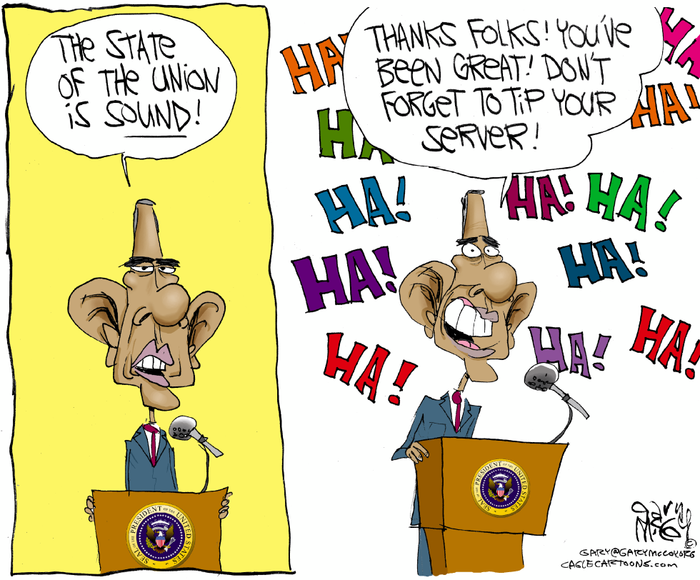  STATE OF THE UNION JOKE by Gary McCoy